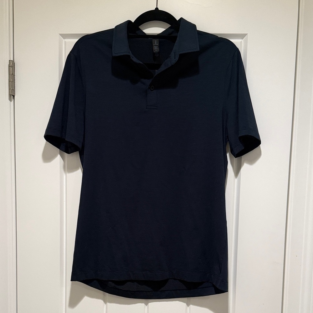 lululemon athletica Dark Blue Polo Shirt
